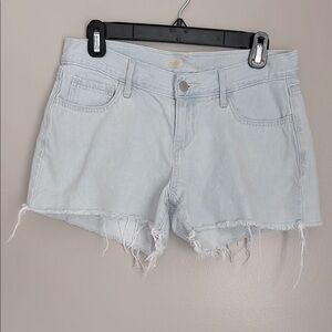 Old Navy Light Wash Distressed Cut-Off Shorts